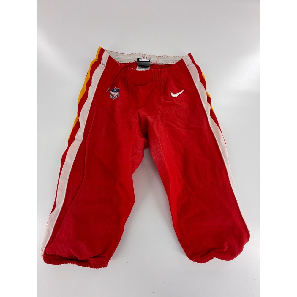 Nike NFL Kansas City Chiefs Team Issued Football Pants Mens Size 32 Red 2017 #83